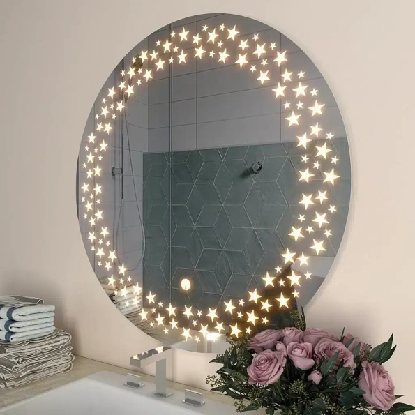 ledmirror.in twinkling stars led bathroom mirror