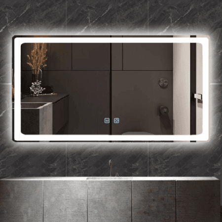 Bathroom LED Mirror – Modern Illuminated Vanity Mirror with Anti-Fog