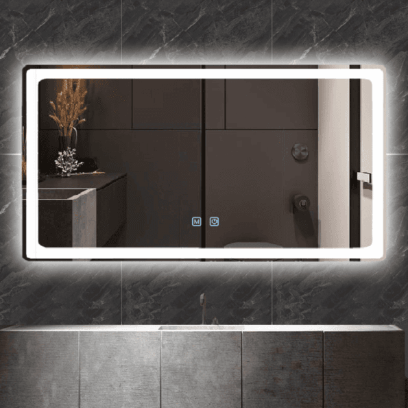 Bathroom LED Mirror – Modern Illuminated Vanity Mirror with Anti-Fog