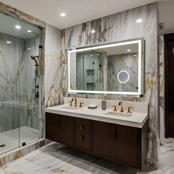 Hotel LED Mirror – Premium Wall-Mounted Light Mirror for Hospitality 4