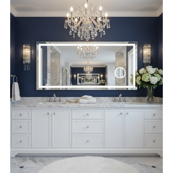 Hotel LED Mirror – Premium Wall-Mounted Light Mirror for Hospitality 3