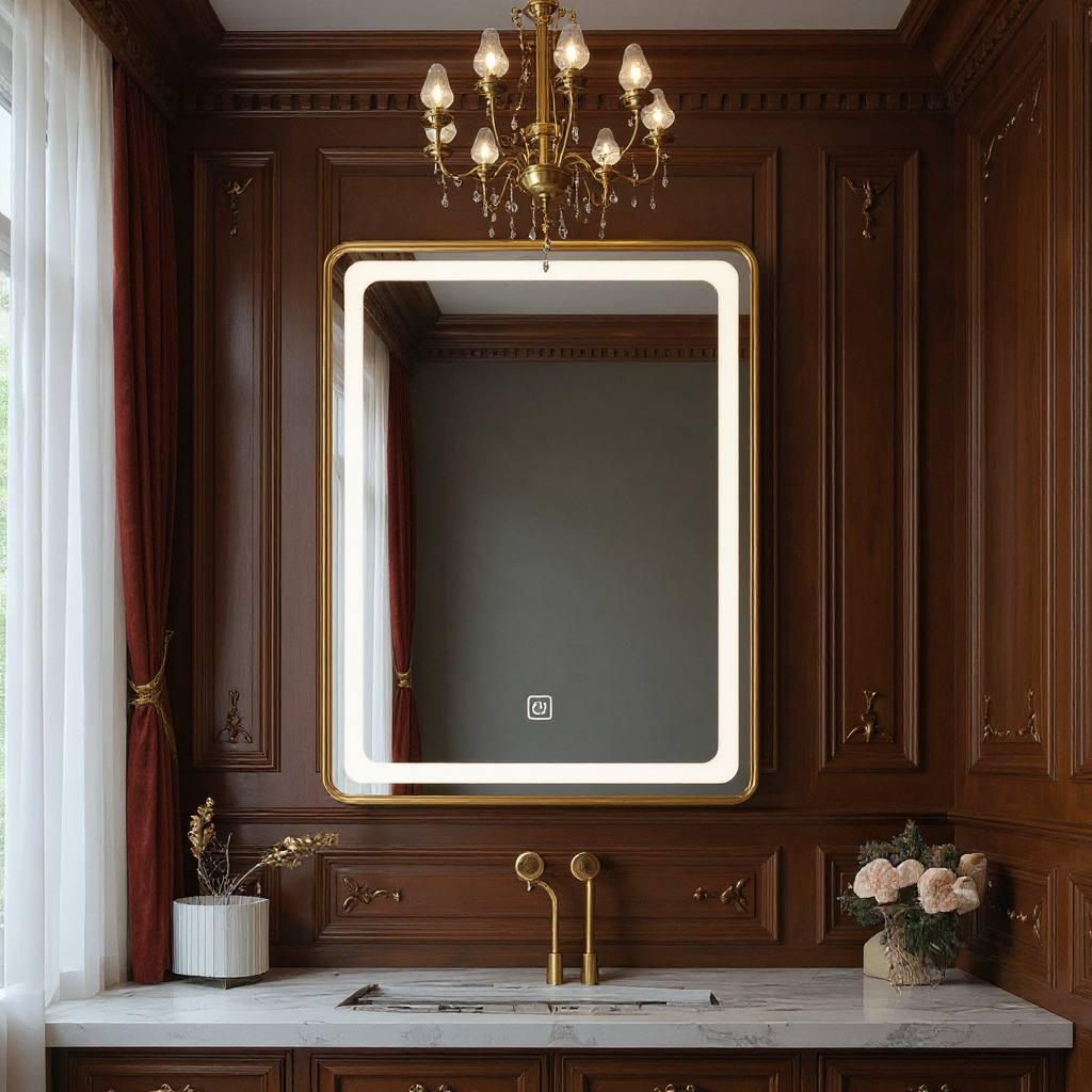 Interior Light Mirror – Modern LED Wall Mirror for Stylish Spaces