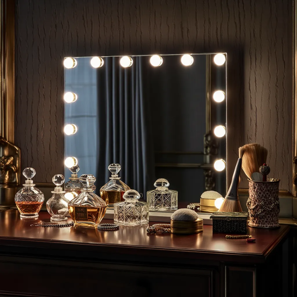 LED Light Mirror – Wall-Mounted Backlit Mirror for Bathroom & Dressing Table 4
