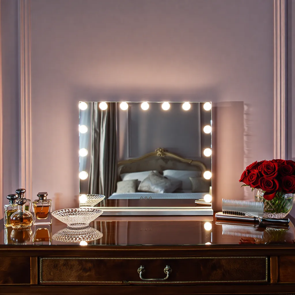 LED Light Mirror – Wall-Mounted Backlit Mirror for Bathroom & Dressing Table 2