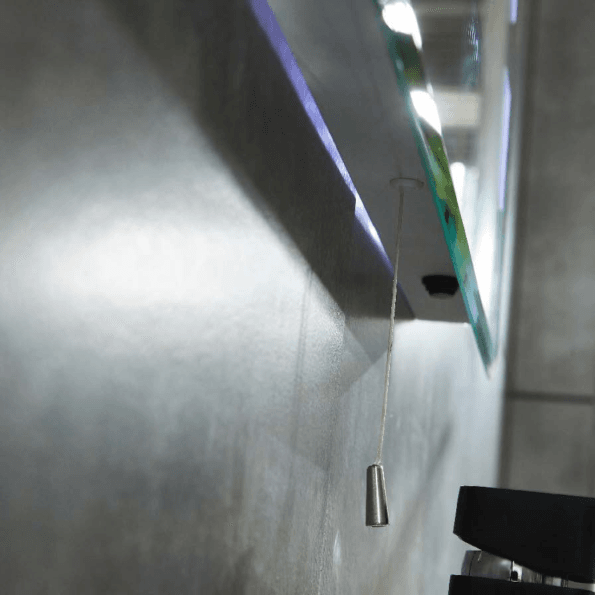 Cube Light Mirror – Modern LED Geometric Mirror for Contemporary Spaces