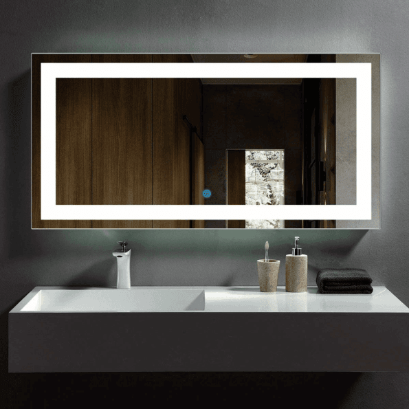Bathroom LED Mirror – Modern Illuminated Vanity Mirror with Anti-Fog