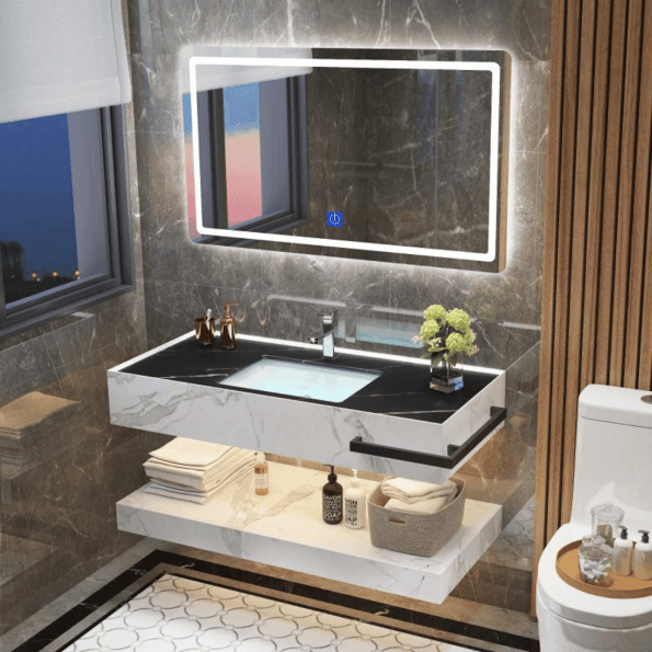 Bathroom LED Mirror – Modern Illuminated Vanity Mirror with Anti-Fog