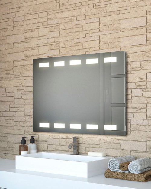 Revamp Your Beauty Routine with an LED Mirror Featuring 6 Touch Options for Perfect Lighting