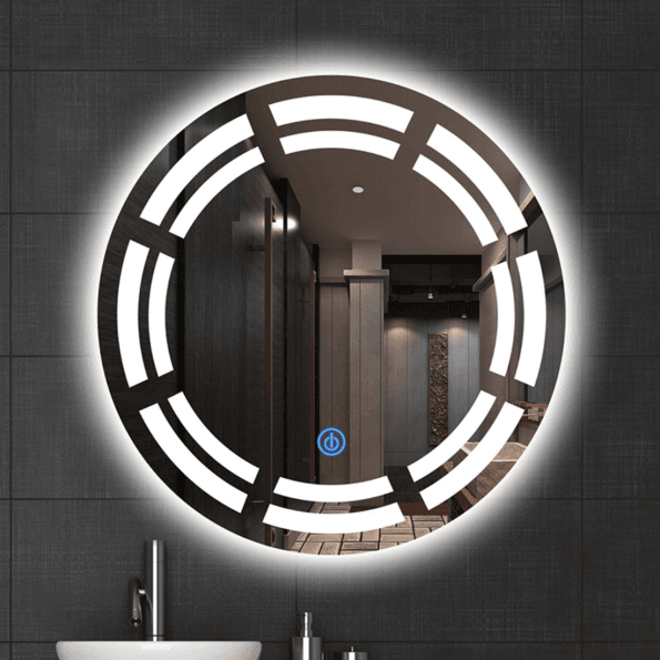 Premium LED Mirror - Modern Bathroom Mirror with Touch Control & Anti-Fog