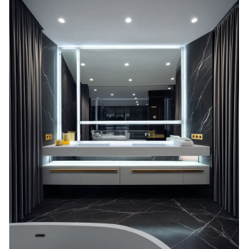 Bathroom Light Mirror – LED Vanity Mirror with Touch Control & Anti-Fog 2