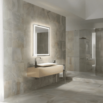 Premium Minimal LED Mirror with Soft White Lighting