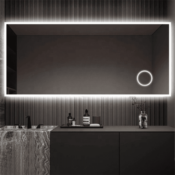 Luxury Hotel Mirror with LED Lighting - Premium Bathroom Mirror for Hospitality