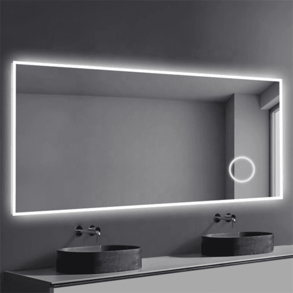 Luxury Hotel Mirror with LED Lighting - Premium Bathroom Mirror for Hospitality