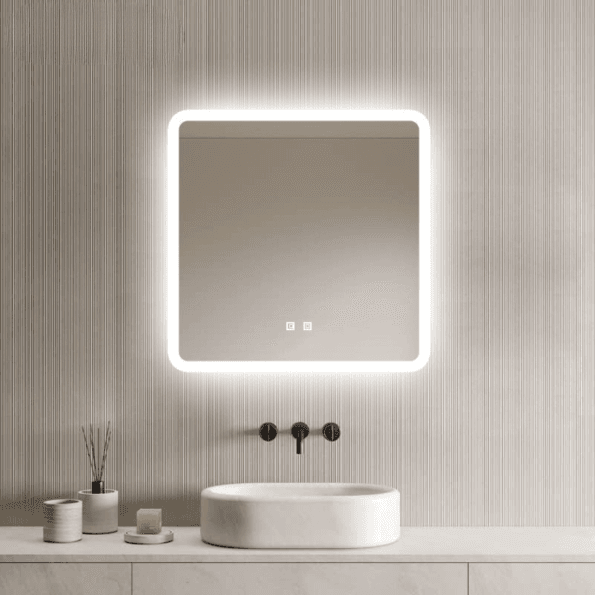 Professional Makeup Light Mirror with LED Lights - Adjustable Brightness & Magnification