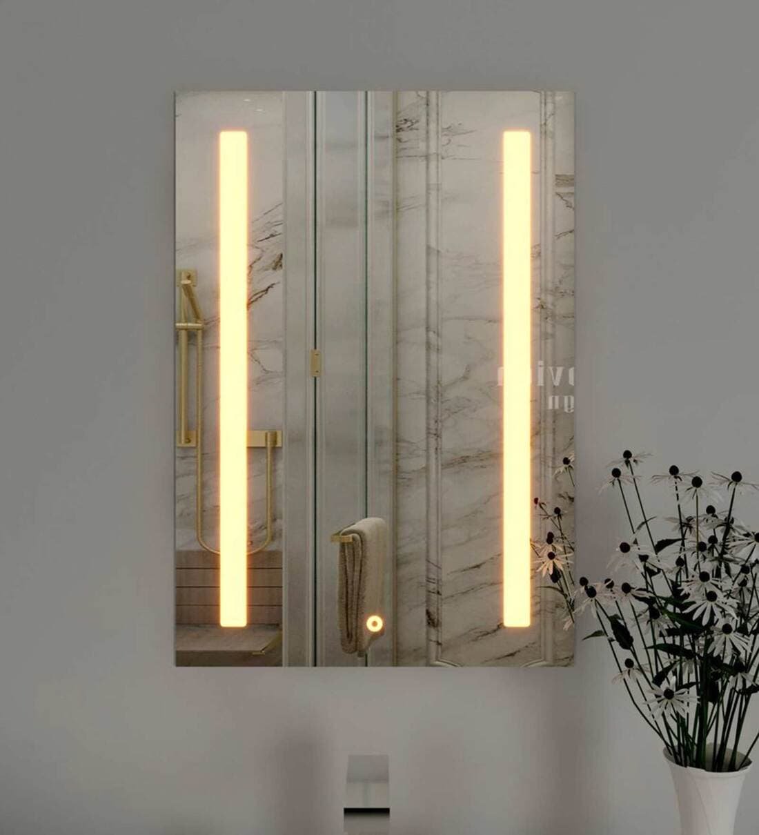 Sideline Oval Led Bathroom Mirror1