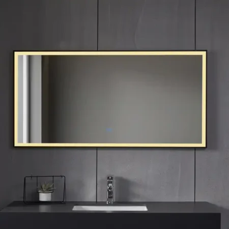 rectangle led mirror c3.webp Basin Mirrors with LED Lights