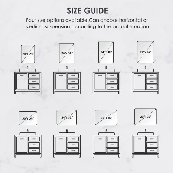 size guide rectangle