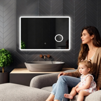 Bathroom Vanity Mirror with Lights & 3X Magnification 3