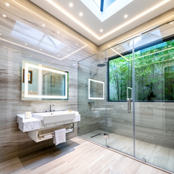 Modern LED Wall Mirror for Luxury Bathroom Design