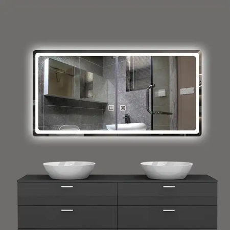 31 Bathroom Backsplash Ideas | Sebring Design Build – GLAMO Light Mirrors India.