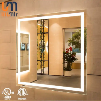 led mirror with light