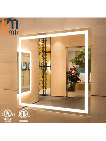 led mirror with light
