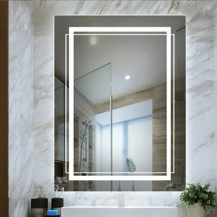 61 Modern Luxury Bathroom Design Ideas – GLAMO Light Mirrors India.