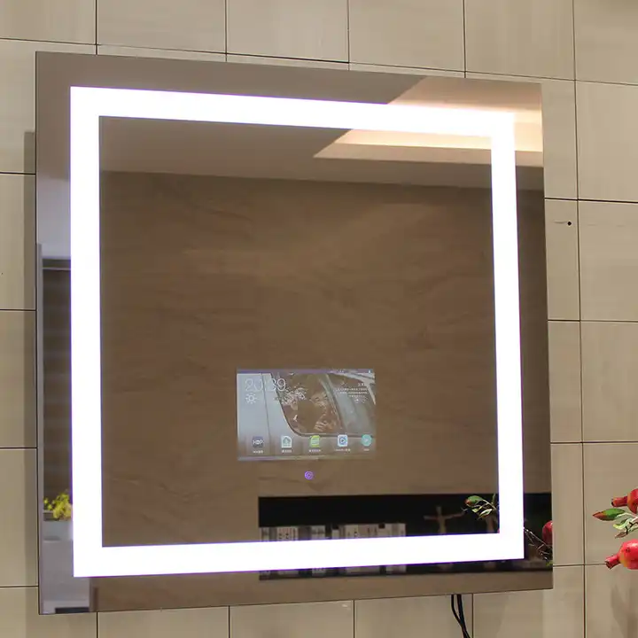 led mirror with light