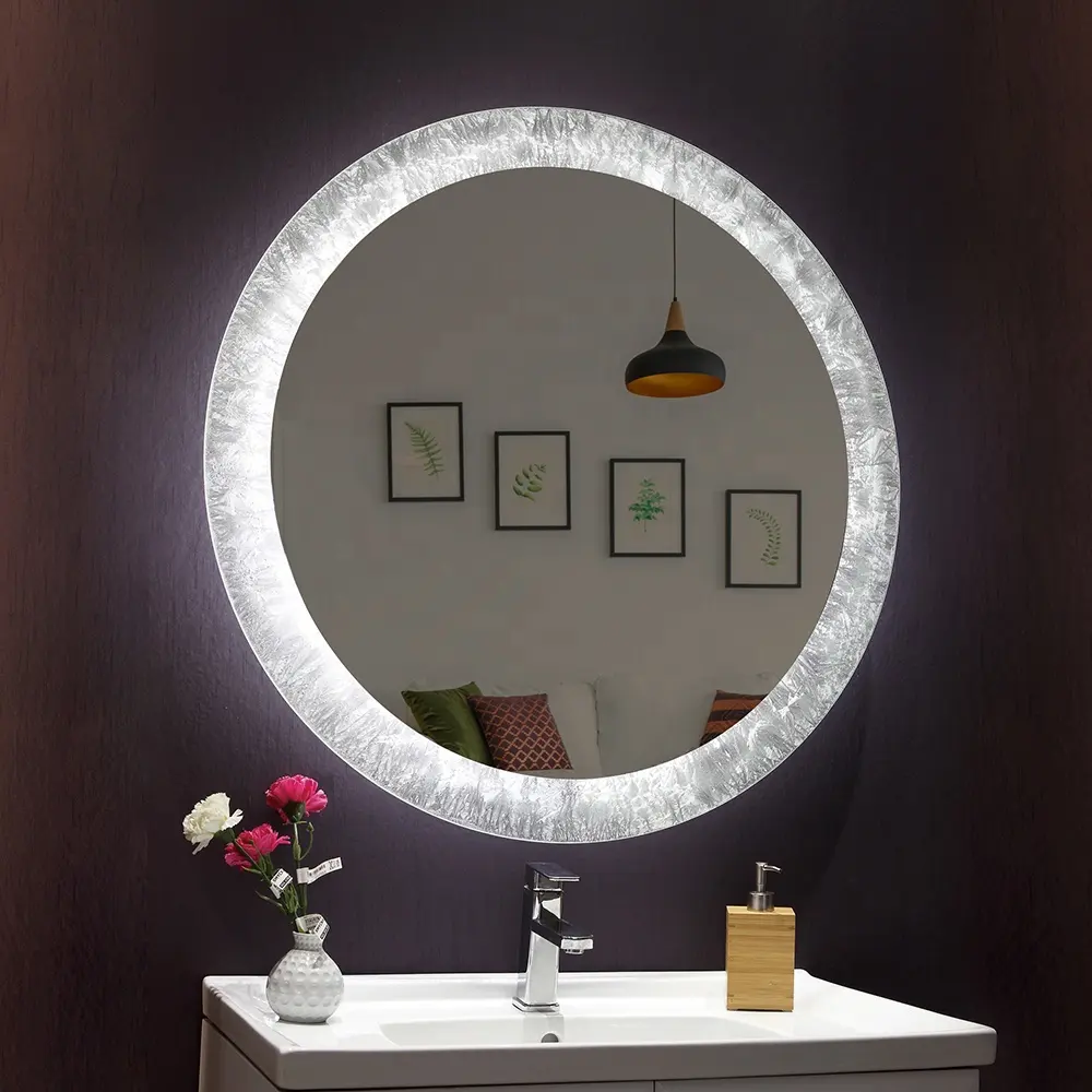 mirror with lights 1b