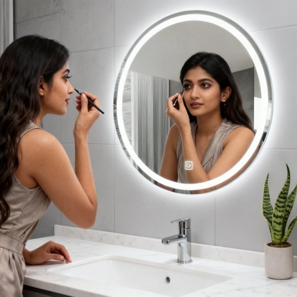 ROUND LED MIRROR