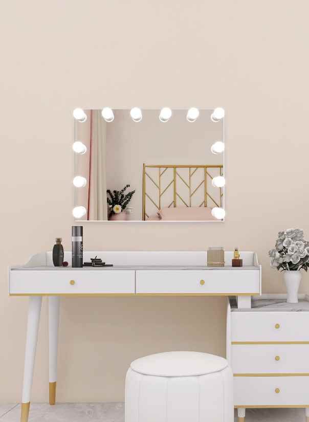 hollywood vanity mirror hub with led bulb ledmirror.in dp313C
