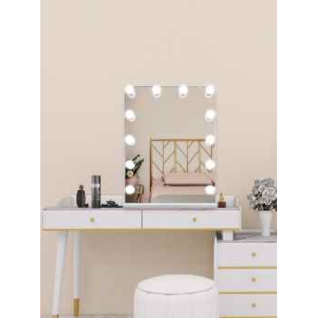 hollywood vanity mirror hub with led bulb ledmirror.in dp315B