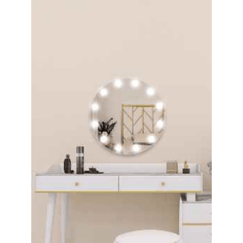 hollywood vanity mirror hub with led bulb ledmirror.in dp321J