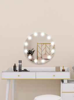 hollywood vanity mirror hub with led bulb ledmirror.in dp321J