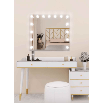 hollywood vanity mirror hub with led bulb ledmirror.in dp328w