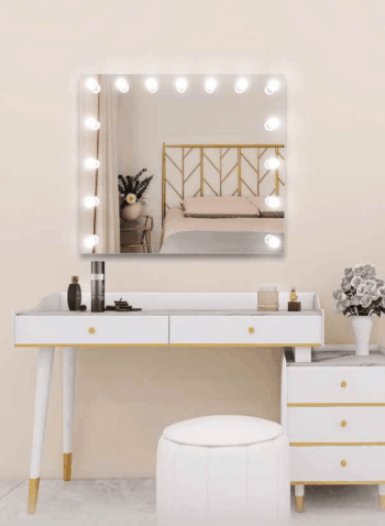 hollywood vanity mirror hub with led bulb ledmirror.in dp328w