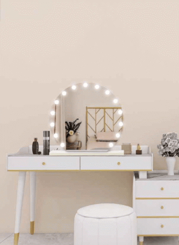 hollywood vanity mirror hub with led bulb ledmirror.in dp355