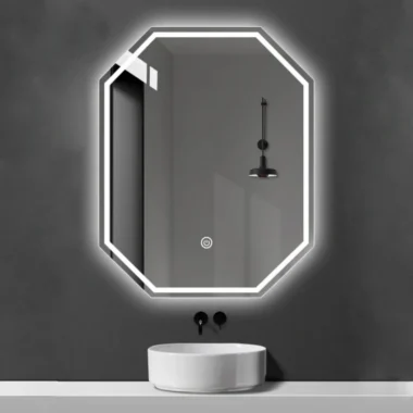 Illuminate Your Reflection and Keep Time in Style with LED Mirrors and Clocks