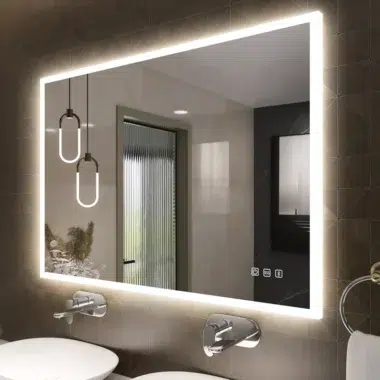 Illuminate Your Reflection and Keep Time in Style with LED Mirrors and Clocks