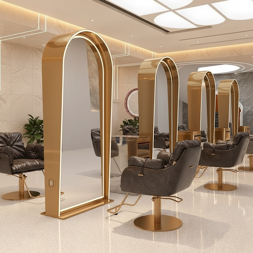 Arched Salon Full Mirror