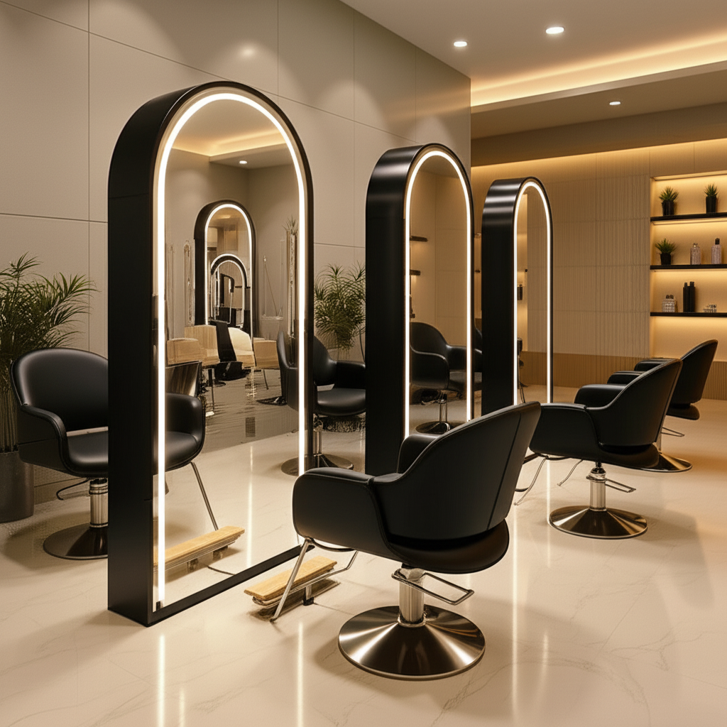 Arched Salon Mirror LED