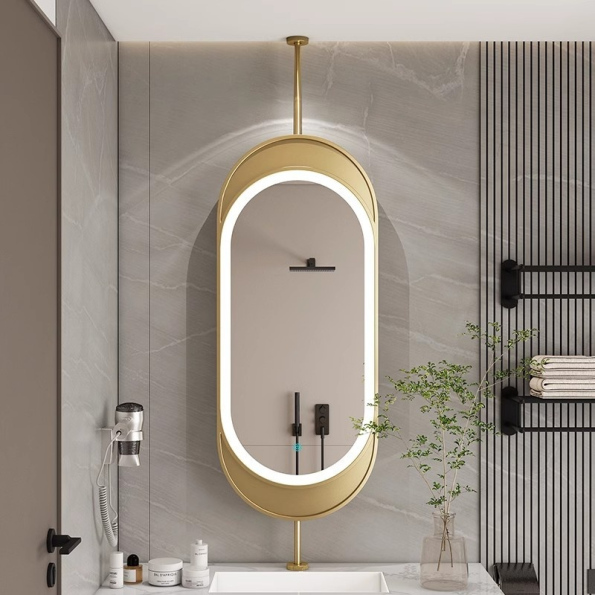 Oval LED Bathroom Mirror