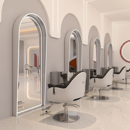 Arched Salon Full Mirror