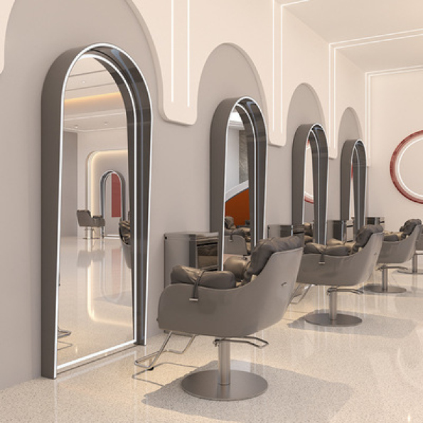 Arched Salon Full Mirror