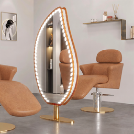 Leaf Saloon Mirror LED