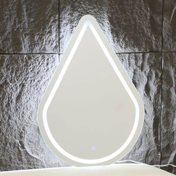 LED Water Drop Mirror Light