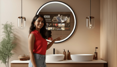 android mirror banner by led mirror 2
