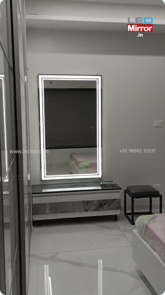 rectangle dressing mirror for vanity