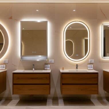 LED Light Mirrors for a Minimalist and Modern Look