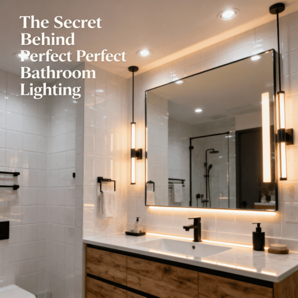 How to Achieve Perfect Bathroom Lighting with LED Mirrors
